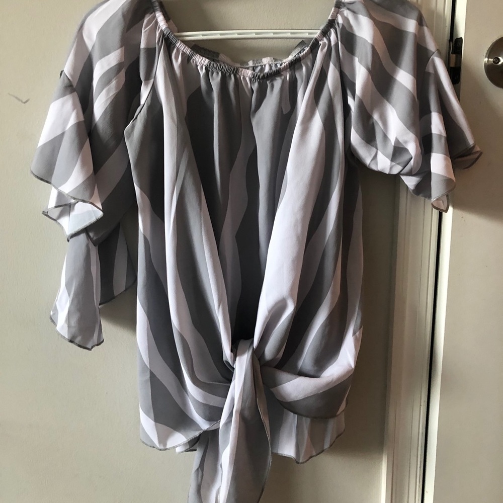 Off the shoulder blouse